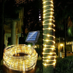 10m 100 Led Solar Led Işık Gün Işığı 10m 100 Led Solar Led Işık Gün Işığı