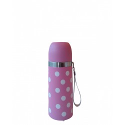 Sema Baby Puantiyeli Bebek Termosu 350 ml - Pembe Sema Baby Puantiyeli Bebek Termosu 350 ml - Pembe