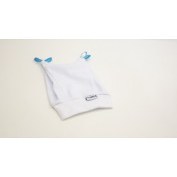 Sema Baby Yenidoğan Kurdelalı Bebek Şapka - Beyaz Sema Baby Yenidoğan Kurdelalı Bebek Şapka - Beyaz