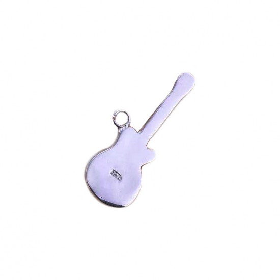 Hediyelik Gitar Kolye Ucu Gümüş GKU Hediyelik Gitar Kolye Ucu Gümüş GKU