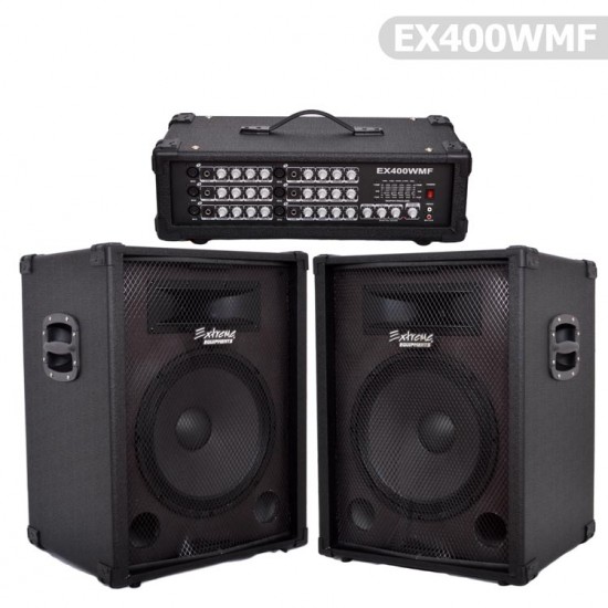 Extreme Amfi Ses Sistemi 2 Kolon+Kafa EX400WMF Extreme Amfi Ses Sistemi 2 Kolon+Kafa EX400WMF