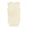 Sema Baby Jakarlı Askılı Badi (Body) - Krem 9-12 Ay