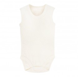 Sema Baby Jakarlı Askılı Badi (Body) - Beyaz 9-12 Ay Sema Baby Jakarlı Askılı Badi (Body) - Beyaz 9-12 Ay