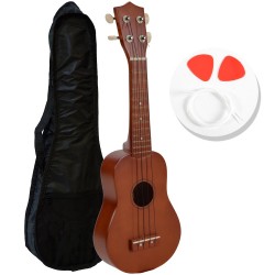 Soprano Ukulele Öğrenme Seti KA325BRN Soprano Ukulele Öğrenme Seti KA325BRN