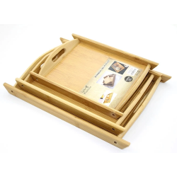 3lü Bambu Tepsi Alk2164 3lü Bambu Tepsi Alk2164