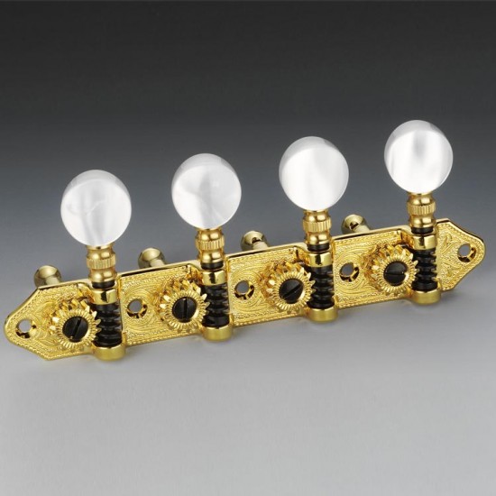 Bağlama Burgu Takımı Schaller MGO2 Altın 4+4 SC-10440555 Bağlama Burgu Takımı Schaller MGO2 Altın 4+4 SC-10440555