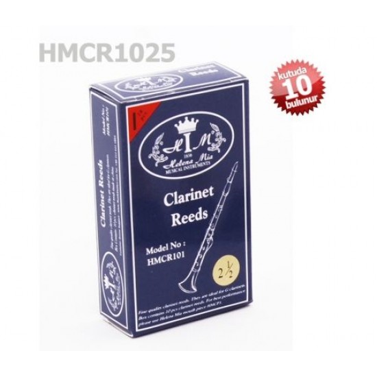 Klarnet Kamışı No:2,50 HMCR1025 Klarnet Kamışı No:2,50 HMCR1025