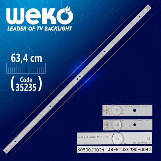 3BL-T6324102-21     A 605020034 JS-GY33EM9D-0042 63.2 CM 10 LEDLİ - (WK-256)