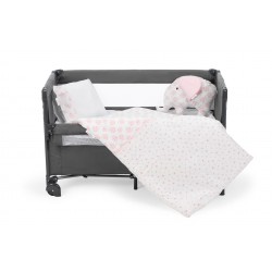 Sema Baby 6 Parça Lüks Park Yatak Bebek Uyku Seti - Pembe Fil Sema Baby 6 Parça Lüks Park Yatak Bebek Uyku Seti - Pembe Fil
