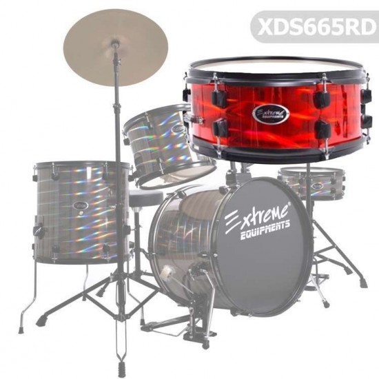 Bateri Davul Seti Metalik Kırmızı XDS665RD Bateri Davul Seti Metalik Kırmızı XDS665RD