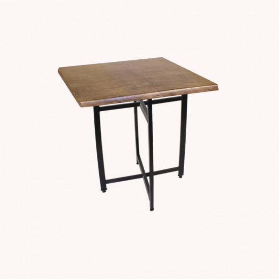 Nevada Werzalit Kare ESB Mutfak Masası 80X80 - RustikDark Nevada Werzalit Kare ESB Mutfak Masası 80X80 - RustikDark