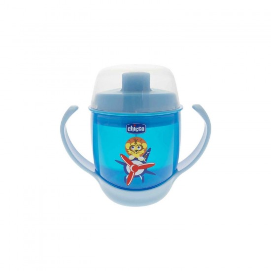 Chicco Bebek Mama Bardağı 180 ml 12+ Ay Mavi