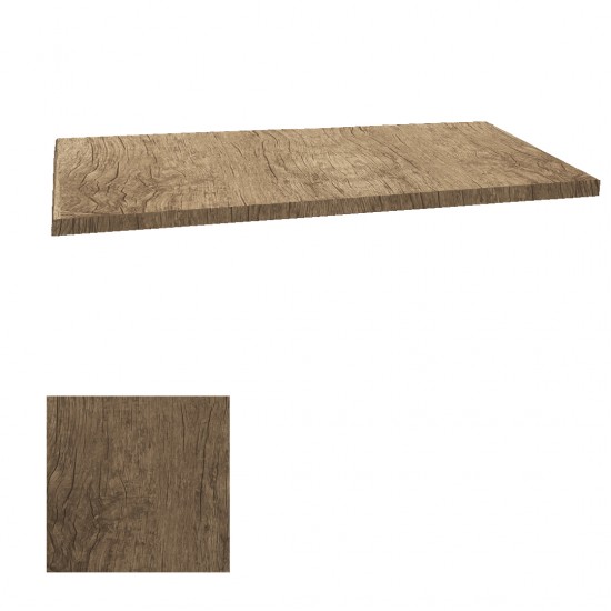Laminat Masa Tablası (70X120) - Rustic Dark Oak Laminat Masa Tablası (70X120) - Rustic Dark Oak