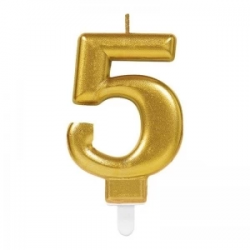 5 Rakam Mum Gold Renk 5 Rakam Mum Gold Renk