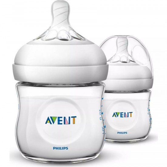 Avent Natural PP Biberon 125 ml 2li