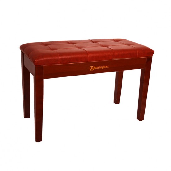 Piyano Aksesuar Koltuk Tabure Çift Kişilik Dominguez Sandık Bölmeli Ceviz DPB115-WN Piyano Aksesuar Koltuk Tabure Çift Kişilik Dominguez Sandık Bölmeli Ceviz DPB115-WN