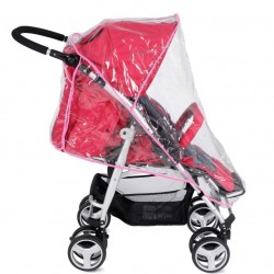 Comfymax Bebek Arabası Yağmurluğu - Pembe Comfymax Bebek Arabası Yağmurluğu - Pembe