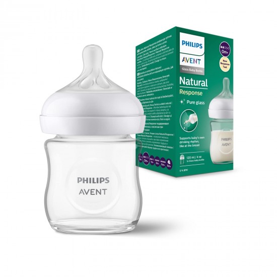 Philips Avent Natural Response Cam Biberon 0 Ay+120ml SCY930/01 Philips Avent Natural Response Cam Biberon 0 Ay+120ml SCY930/01