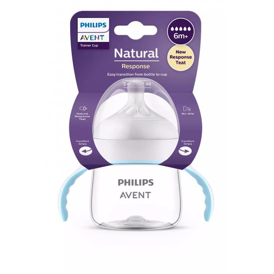 Philips Avent Natural Response Eğitici Bardak 6 Ay+,Tepkili Biberon Emziği SCF263/61