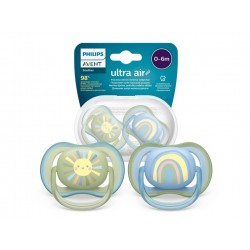 Philips Avent Ultra Air Emzik 0-6 Ay 2li SCF085/58 Philips Avent Ultra Air Emzik 0-6 Ay 2li SCF085/58