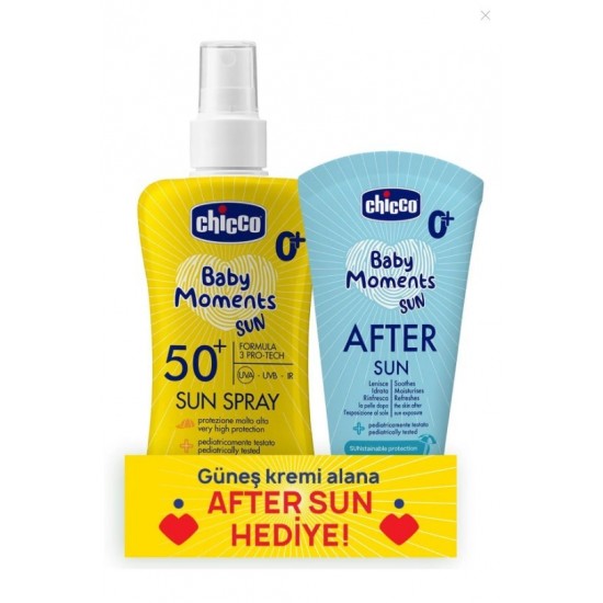 Chicco Güneş Kremi Spf 50+ 150 ml  Güneş Sonrası Kremi 150 ml