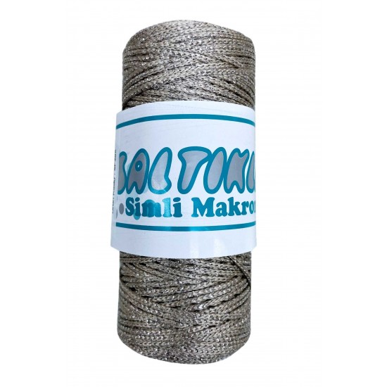 Polyester Simli Makrome İpi S-227