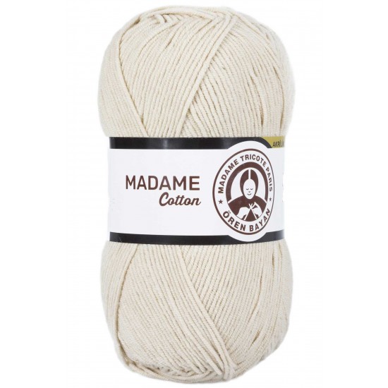 Madame Cotton El Örgü İpi Yünü 100 gr 005 Bej