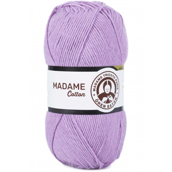 Madame Cotton El Örgü İpi Yünü 100 gr 023 Lila