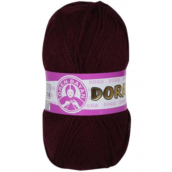 Dora El Örgü İpi Yünü 100 gr 035 Bordo