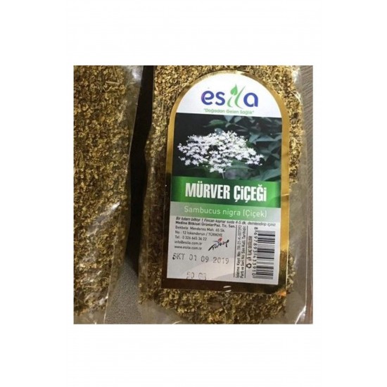 Poşet Mürver Çiçeği 50 Gr.