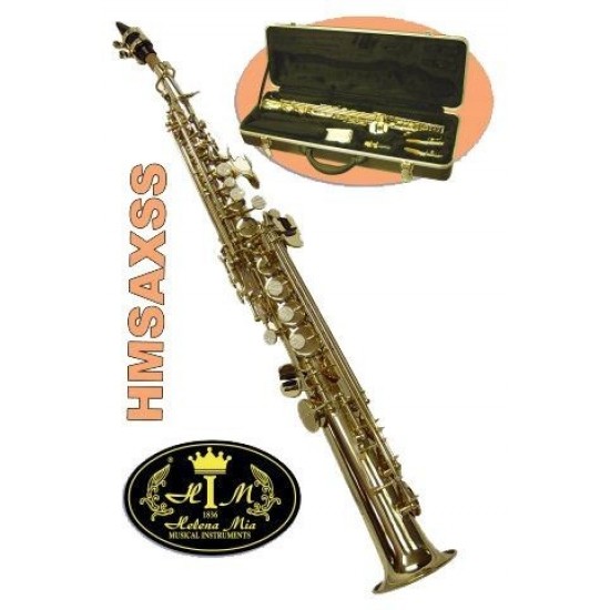 Saksafon Soprano Altın Helena Mia HMSAXSS Saksafon Soprano Altın Helena Mia HMSAXSS
