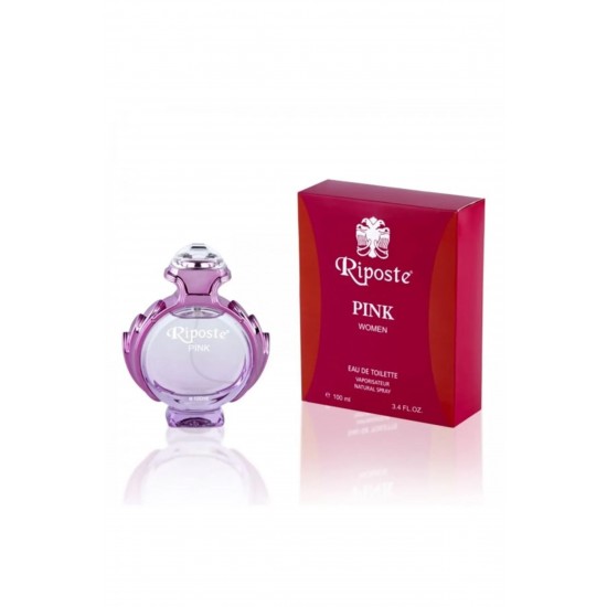 Riposte 24 Saat Etkili Kadın Parfüm - Pink - For Women 100 Ml