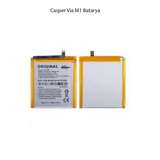 Casper Via M1 Model Telefonla Uyumlu Batarya Pil 3000 Mah