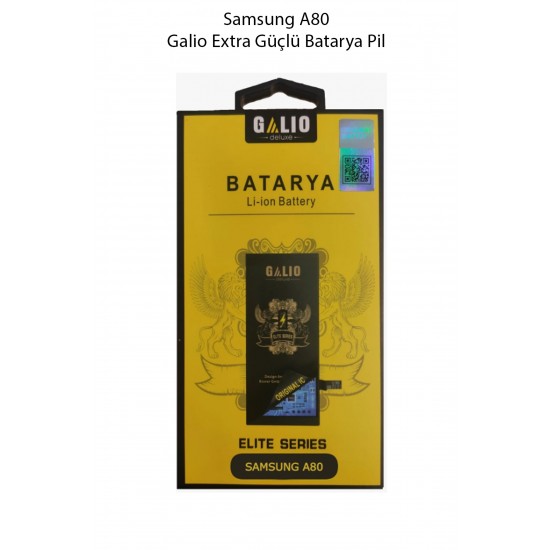 Samsung A80 Galio Extra Güçlü Batarya Pil