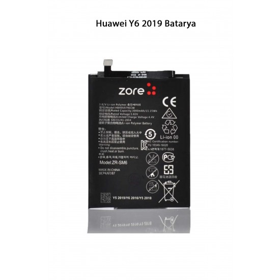 Huawei Y6 2019 Batarya Pil