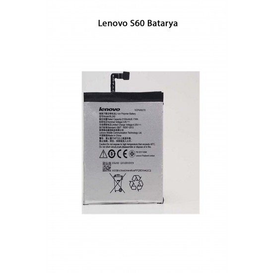 Lenovo S60 Batarya Pil