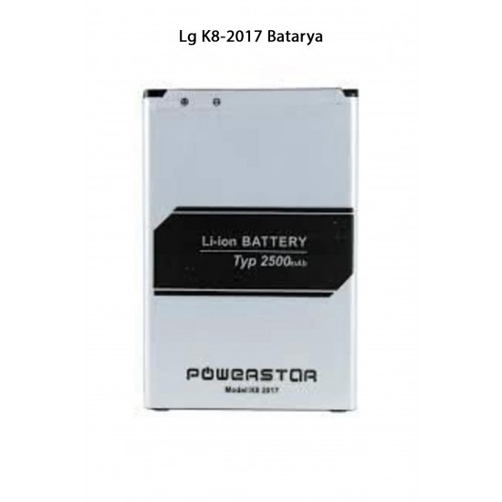 LG K8-2017 Telefonlarla Uyumlu Batarya Pi 2500 mAh