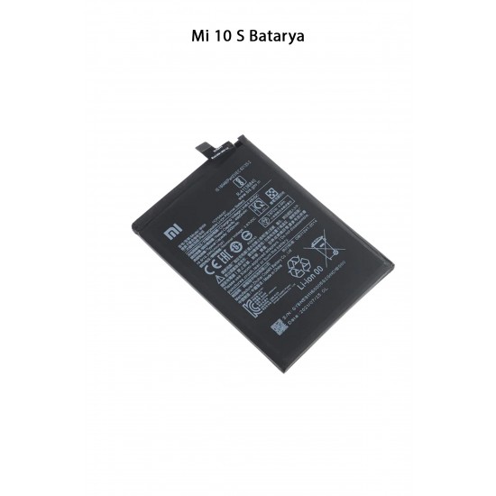 Mi 10 S Telefonlarla Uyumlu Batarya Pi 4780 mAh