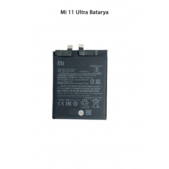 Mi 11 Ultra Telefonlarla Uyumlu Batarya Pi 4600 mAh