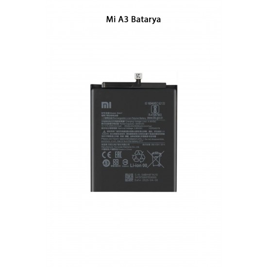 Mi A3 Telefonlarla Uyumlu Batarya 4030 mAh