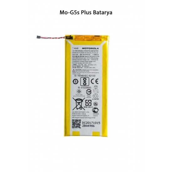 Motorola Moto G5s Plus Telefonlarla Uyumlu Batarya 3000 mAh