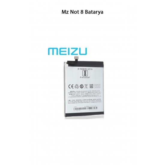 Meizu Not 8 Telefonlarla Uyumlu Batarya 3600 mAh