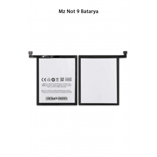 Meizu Not 9 Telefonlarla Uyumlu Batarya 4000 mAh