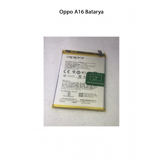 Oppo A16 Telefonlarla Uyumlu Batarya 4230 mAh