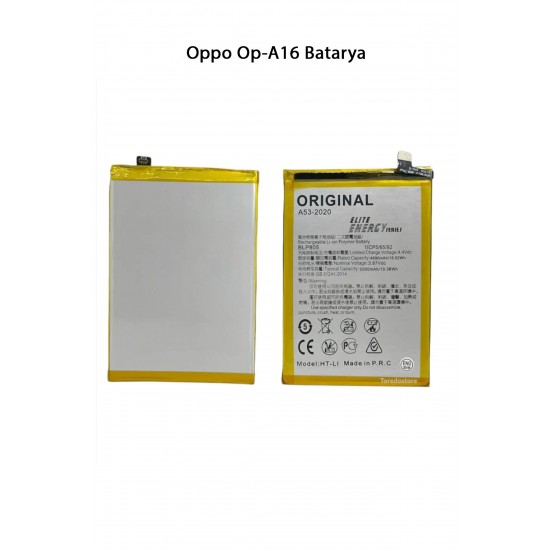 Oppo A16 Telefonlarla Uyumlu Batarya 5000 mAh