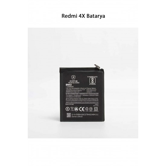 Redmi 4X Telefonlarla Uyumlu Batarya 4100 mAh