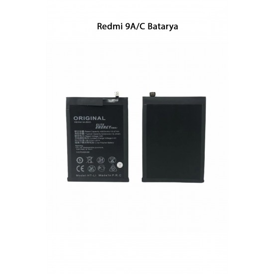 Redmi 9A/C Telefonlarla Uyumlu Batarya 5000 mAh