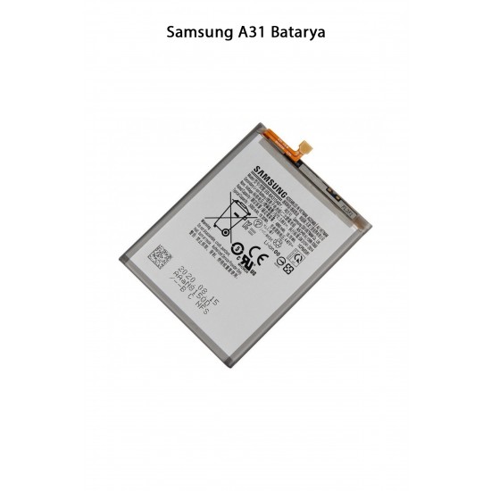 Samsung A31 Telefonlarla Uyumlu Batarya 5000 mAh