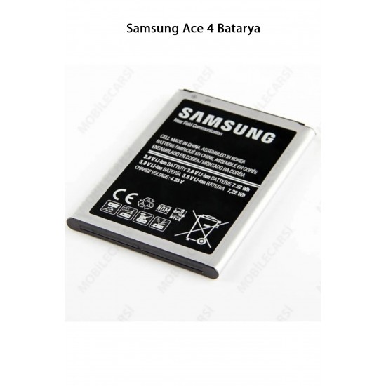 Samsung Ace 4 Telefonlarla Uyumlu Batarya 1800 mAh