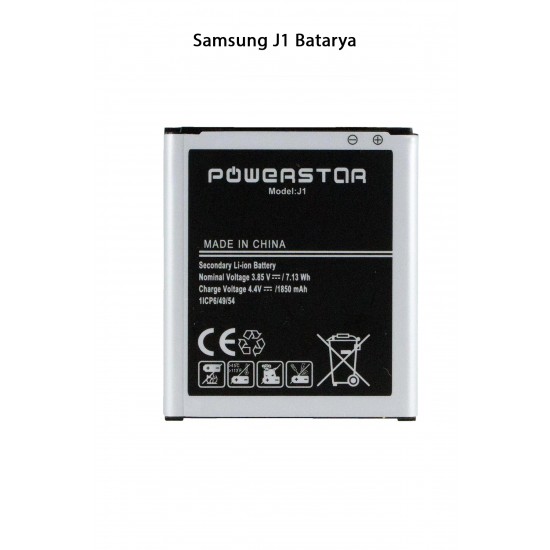 Samsung Galaxy J1 Telefonlarla Uyumlu Batarya 1850 mAh